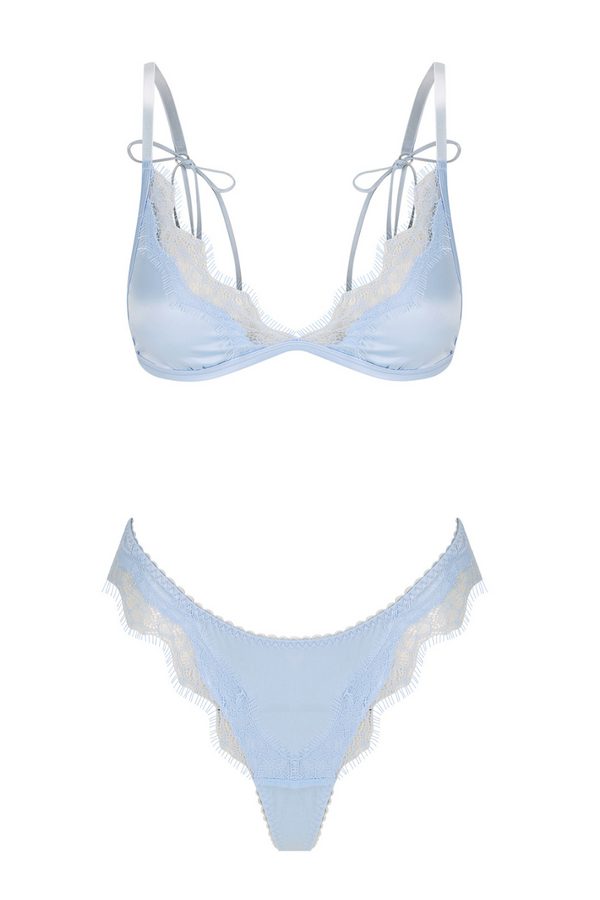 Sorrento Bralette Set Ice