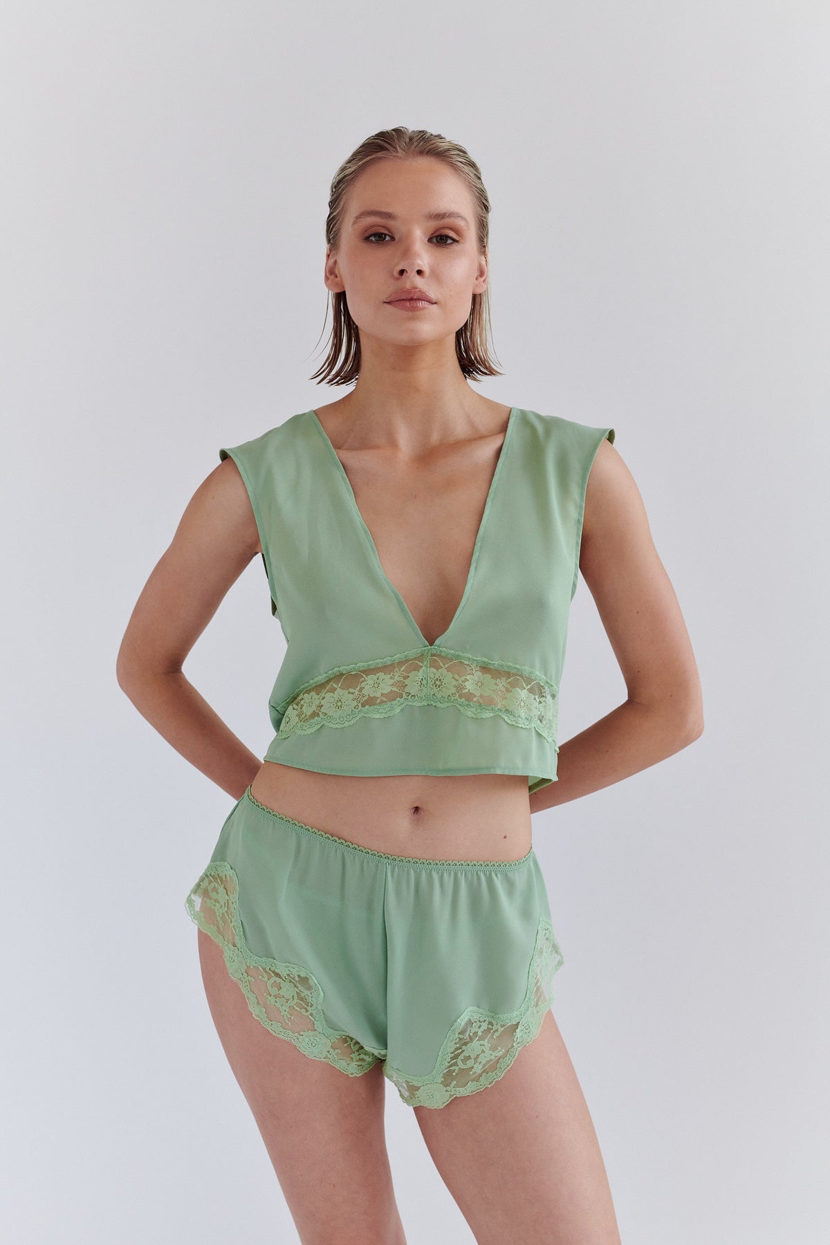 Flynn Camisole Pistachio