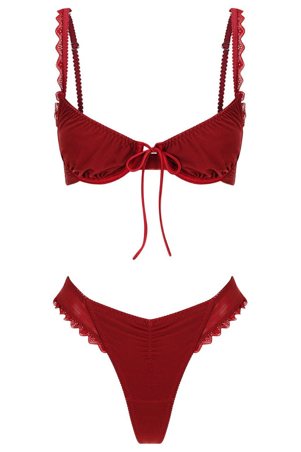 Hazel Set Red