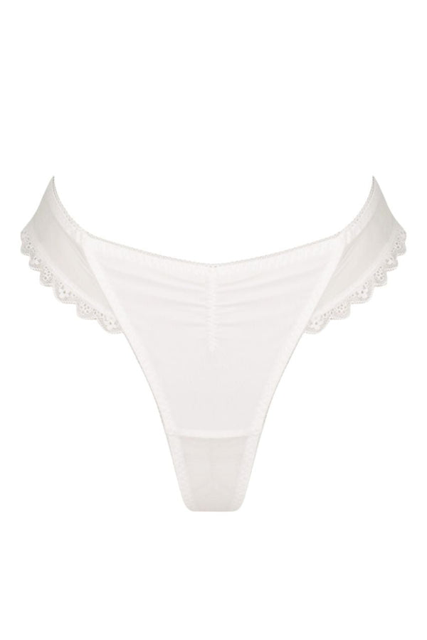 Hazel Thong White