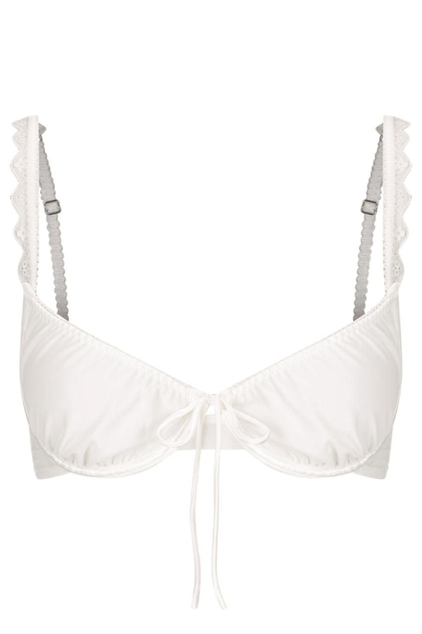 Hazel Underwire White