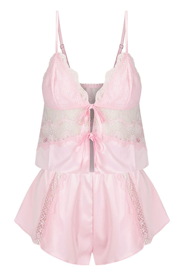 Lucille Set Flamingo Pink