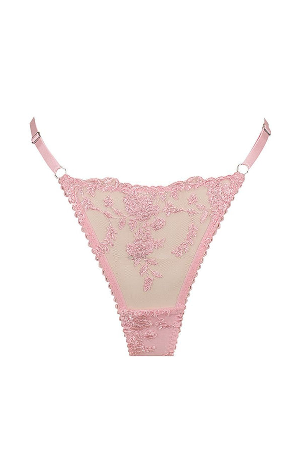 Nicolette Thong Baby Pink