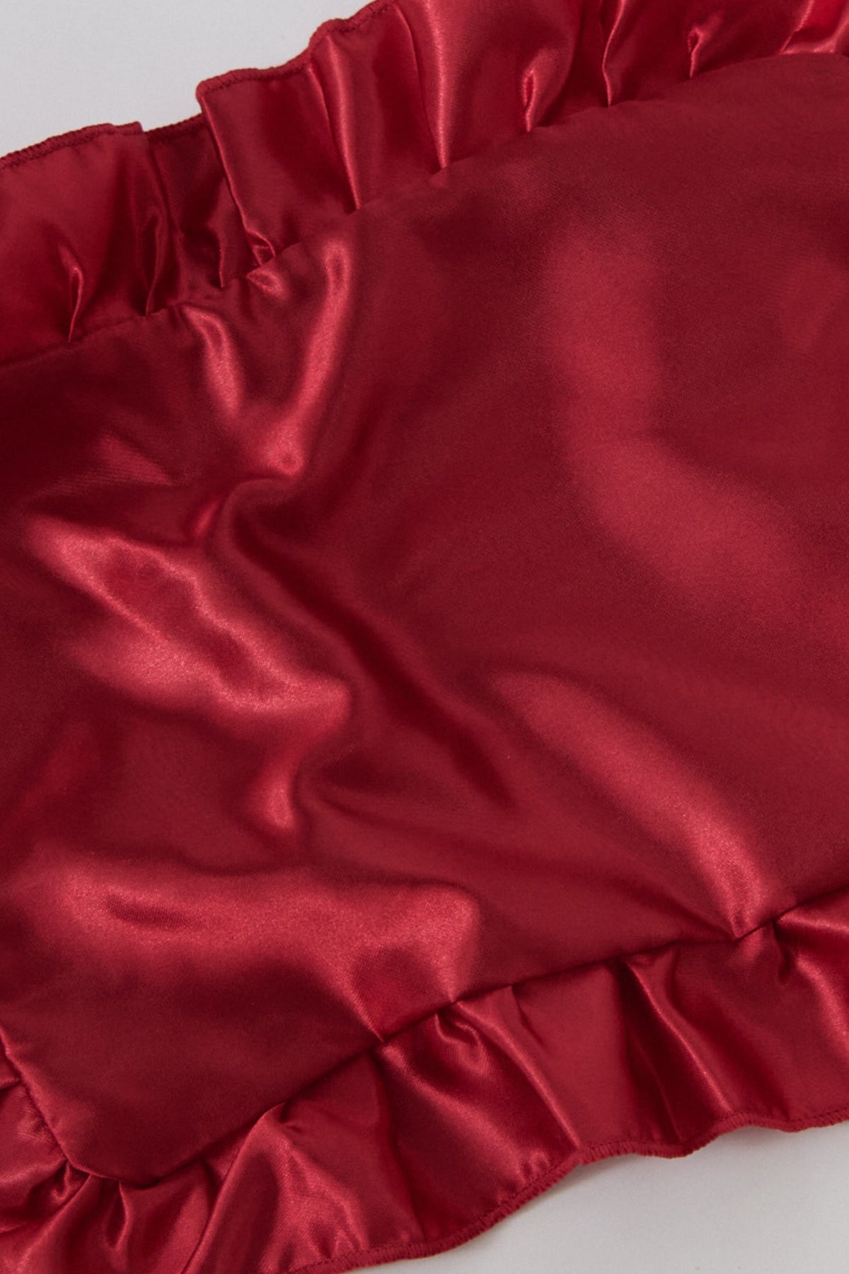 Satin Dust Bag Red