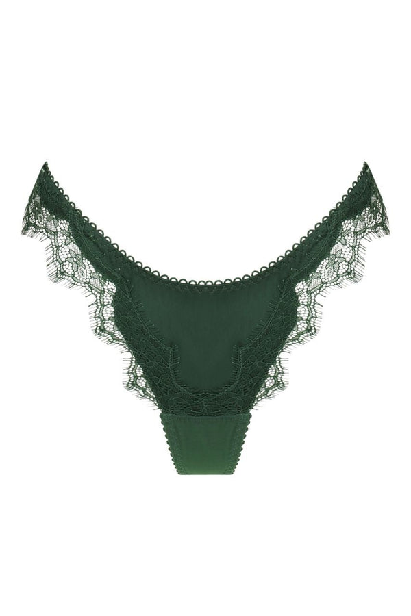 Sorrento Thong Forest Green