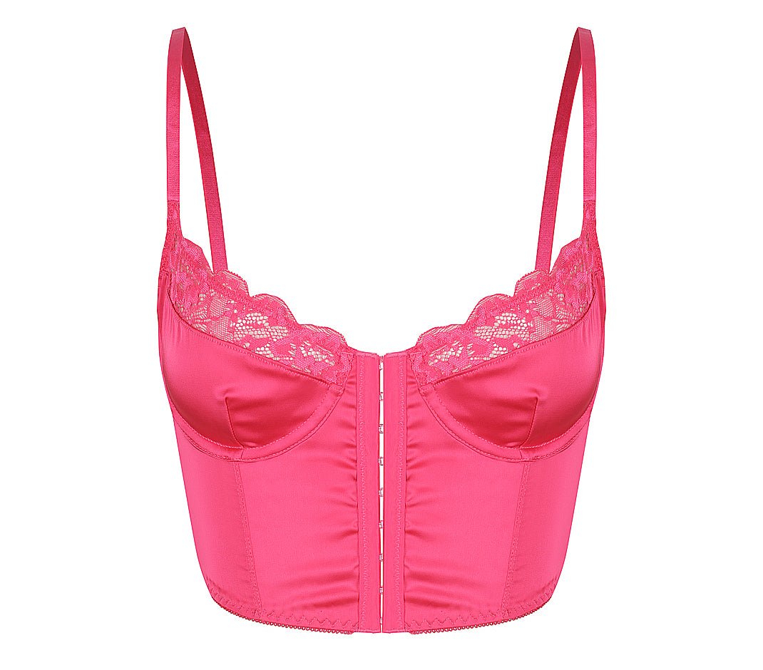Bowie Bustier Hot Pink