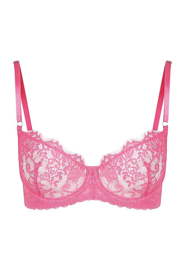 KMART Brand New With Tags HOT PINK BRA UNDERWIRE FULL COVERAGE SIZE 40 D  PRETTY!